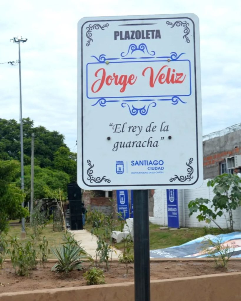 Inauguraron la plazoleta en honor al legado musical de Jorge Véliz