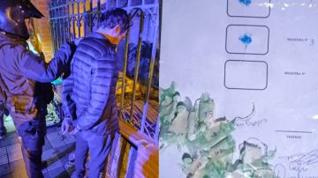 Un dealer fue atrapado con 21 envoltorios de cocaína listos para la venta