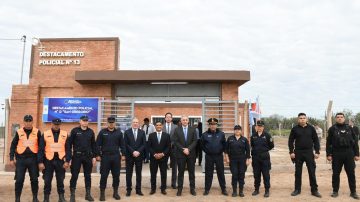 Inauguraron un nuevo destacamento policial en San Gregorio, Loreto