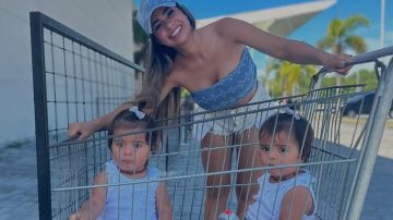 La preocupación de Daniela Celis por la salud de sus gemelas: qué les pasó