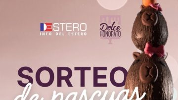 SÚPER SORTEO: estas pascuas Info del Estero te regala un Capibara Tótem de Dolce Honorato