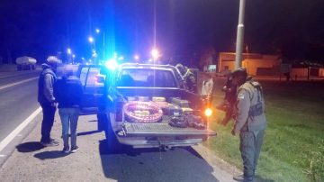 Viajaban con cocaína y 600 mil pesos: detuvieron al conductor