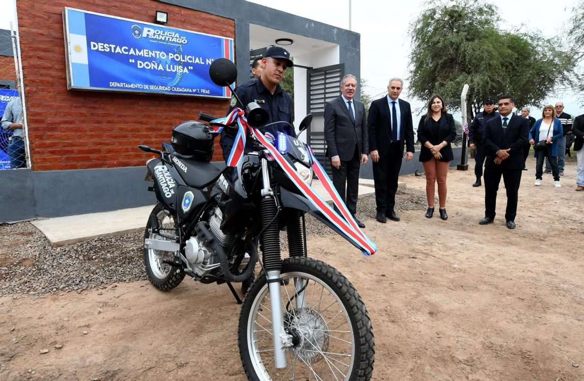Guasayán: Inauguraron el Destacamento Policial N° 2