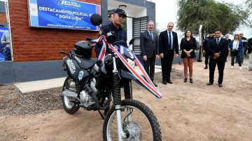 Guasayán: Inauguraron el Destacamento Policial N° 2