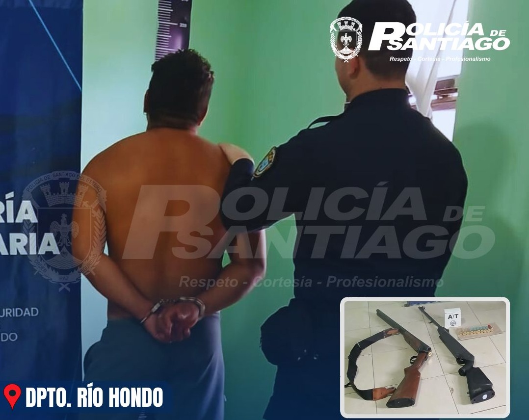 Río Hondo: Detienen a un sujeto por una causa de homicidio en grado de tentativa