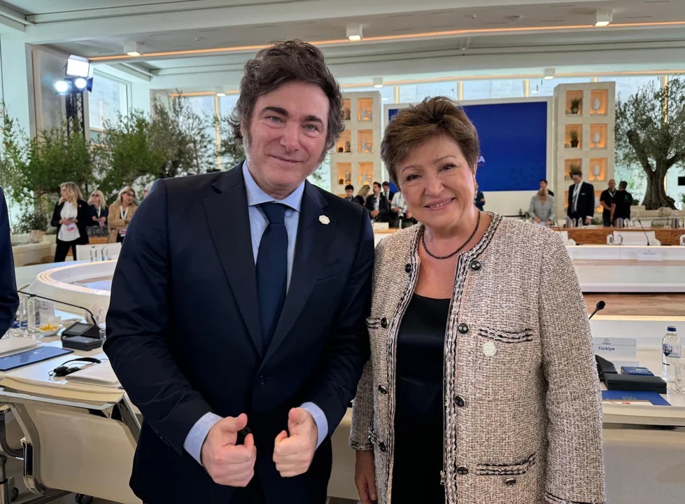Kristalina Georgieva destacó el resultado del plan económico de Argentina