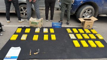 Incautaron un cargamento de 33 kg. de cocaína en pleno centro: hay tres detenidos