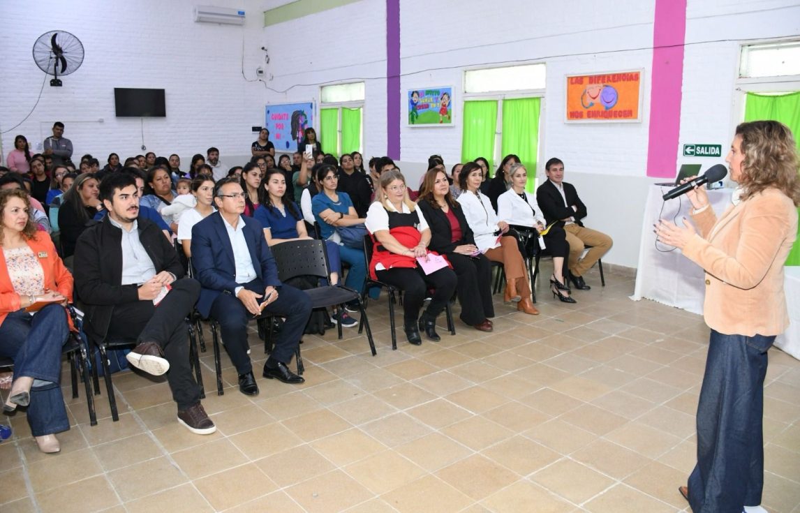 Se lanzó un ciclo de charlas sobre salud integral de la mujer para la comunidad de los jardines de infantes
