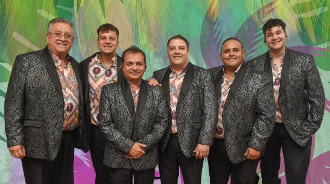 Los Palmeras celebran el Día del Trabajador con los santiagueños al ritmo de cumbia