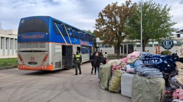 Más de $130 millones en mercadería trucha: cayeron dos colectivos en Mendoza