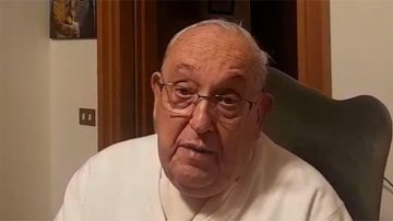 Salió a la luz un video inédito del Papa Francisco en su residencia: Qué decía