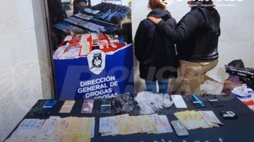 Añatuya: Desbarataron un punto de venta de drogas y detuvieron a una mujer en el B° La Merced