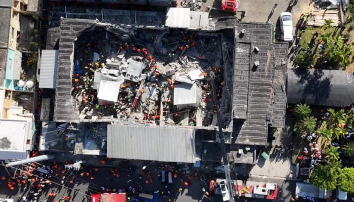 VIDEO | Así fue el momento en el que se derrumbó el techo de la discoteca en Santo Domingo