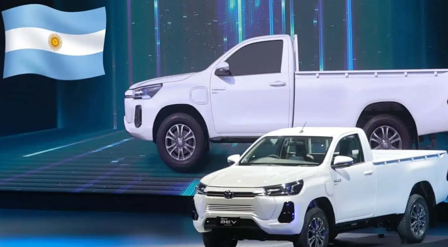 Aseguran que Toyota fabricará en Argentina la Hilux eléctrica
