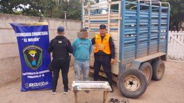 Robo a la comunidad menonita: secuestran un vehículo robado, más de un millón de pesos y detienen a un hombre