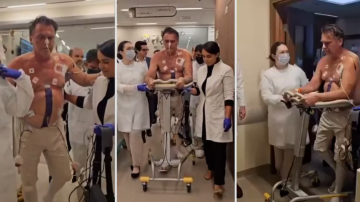 “Sin rendirse, vamos hacia adelante”: el video de Jair Bolsonaro tras la larga cirugía a la que fue sometido