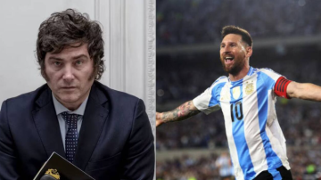 Javier Milei se deshizo en halagos para Lionel Messi: “Ese pibe es Gardel, se bancó todo”