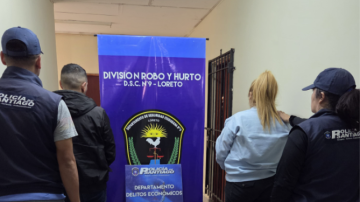 Detienen a una pareja por robarle tarjetas a una mujer de Loreto y extraer más de $700.000