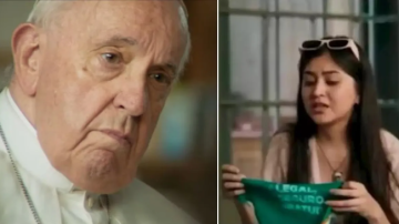 “Francisco me ha dado la confianza para entregarle el pañuelo verde”: la palabra de Milagros Acosta, la activista santiagueña que se encontró con el papa