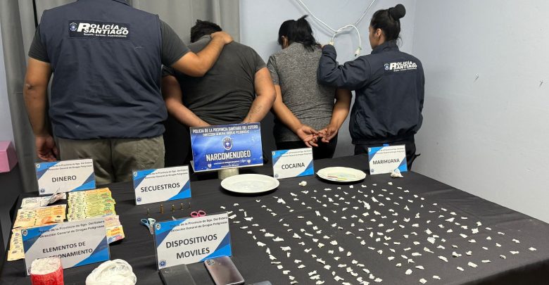 Pareja “dealer” en Termas: Secuestraron más de 200 envoltorios de cocaína en un operativo