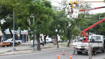 Este lunes se habilitarán los nuevos semáforos de la esquina de Libertad y Pablo VI
