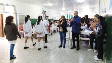 En Garza, autoridades municipales participaron de un acto por el Día del Veterano y de los caídos en la guerra de Malvinas