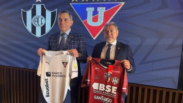 Central Córdoba y la Liga de Quito almorzaron juntos en vísperas del partido