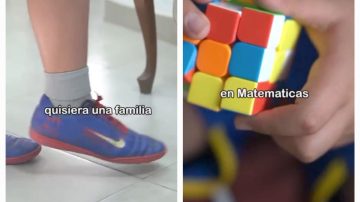 Leo, el mejor alumno de su clase quiere una familia: “Soy curioso y divertido”