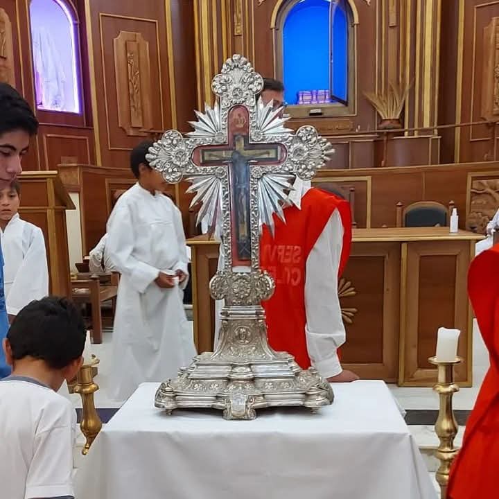 Mailín ya vive su Semana Santa y se prepara para la bajada del Cristo Milagroso