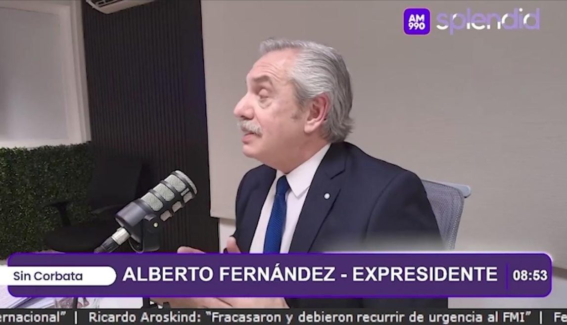 “No es toda mía, eh”: Alberto Fernández habló de la responsabilidad del avance del antiperonismo