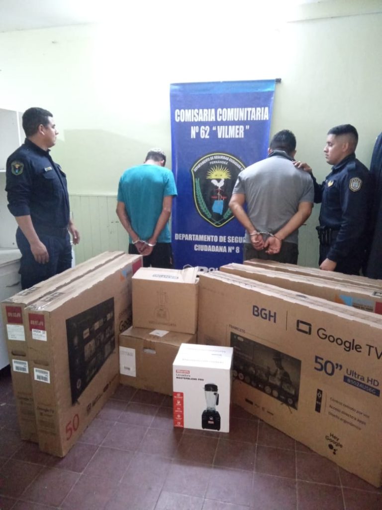 Piratas del asfalto que robaron un camión en Vilmer, fueron capturados en menos de 24 horas
