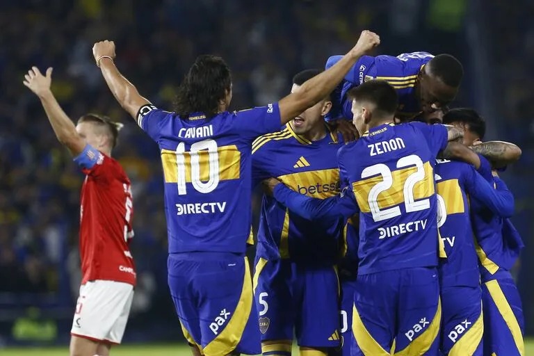 Boca Juniors se impuso ante Estudiantes de La Plata con un 2-0
