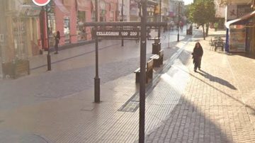 Pequeño de 6 años chocó la vidriera de un local céntrico y sufrió cortes en el rostro