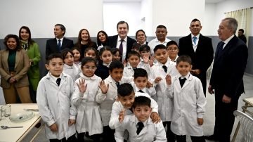 Gerardo Zamora inauguró la remodelación de la Escuela N° 824 “Dr. José Benjamín Gorostiaga”