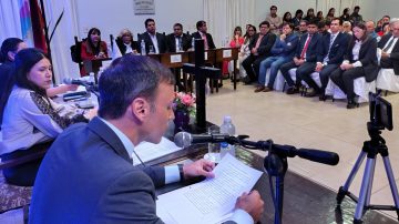 El intendente Araujo anunció la inauguración del nuevo hospital de Fernández en su discurso anual