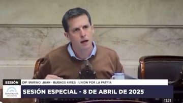 Escándalo en Diputados: Juan Marino calificó a Milei de “estafador” y acusó a Karina Milei de “coimera” por el caso $Libra