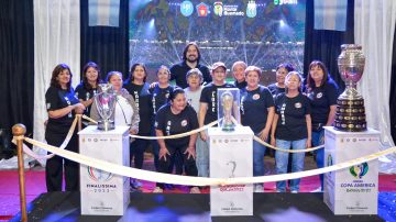 Histórica jornada en Monte Quemado con la presentación oficial de las copas de “La Scaloneta”