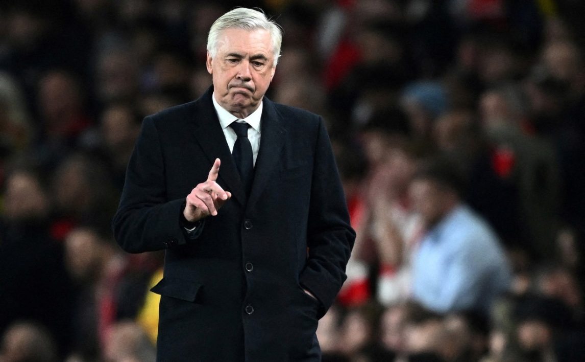 Tras la eliminación del Real Madrid en Champions, Brasil acelera por Carlo Ancelotti