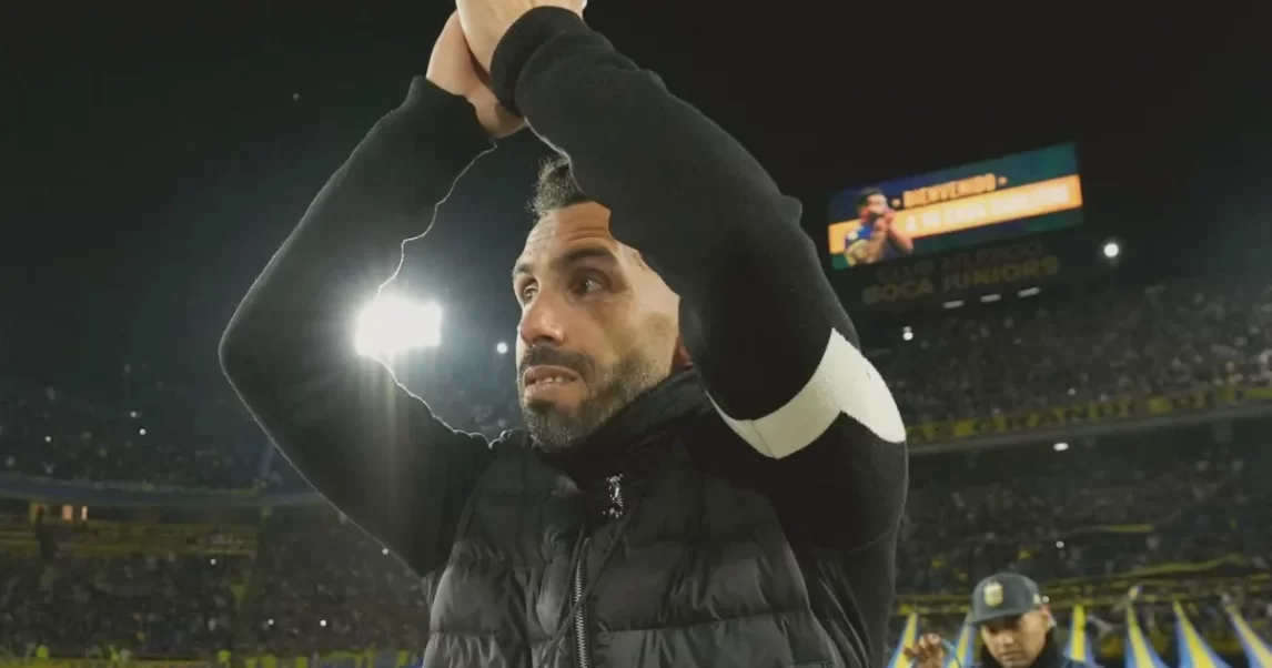 Apareció Tevez y habló de Boca: “Es triste que no juegue la Libertadores”