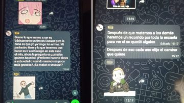 Pánico: Alumnos planeaban un tiroteo en una Escuela por WhatsApp