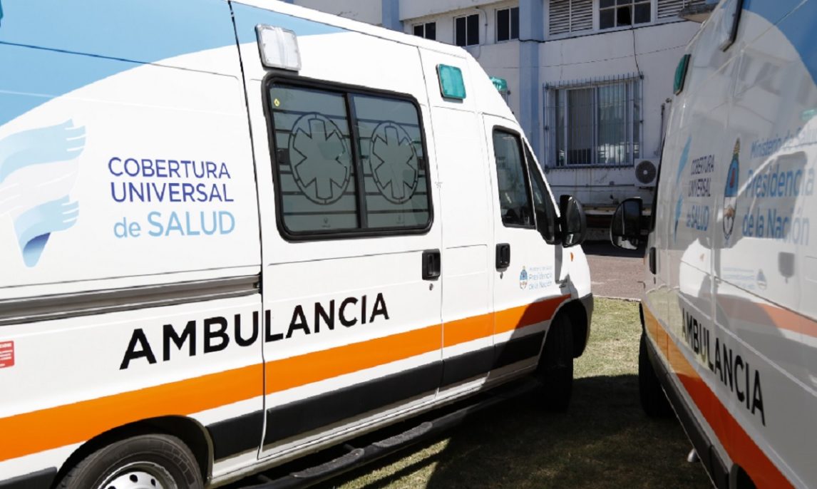 Menor manejaba una moto de gran porte, derrapó y tuvo que ser hospitalizado