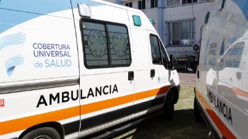 Menor manejaba una moto de gran porte, derrapó y tuvo que ser hospitalizado