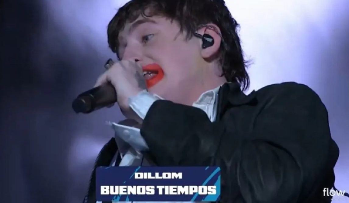 “El día que muera, morirá Milei”, la polémica presentación de Dillom en el Quilmes Rock