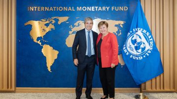 Polémica: A modo de advertencia, Giorgieva instó a votar a candidatos de Milei