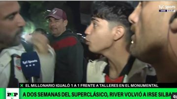 Video: hinchas de River casi se van a las manos por Marcelo Gallardo