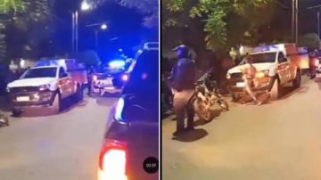 El video de bronca y dolor de los vecinos del B° Borges cuando trasladaban a la comisaría al DJ que violó a su primita