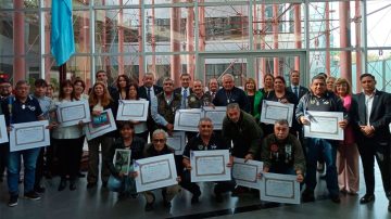 Entregan reconocimientos a ex combatientes de Malvinas