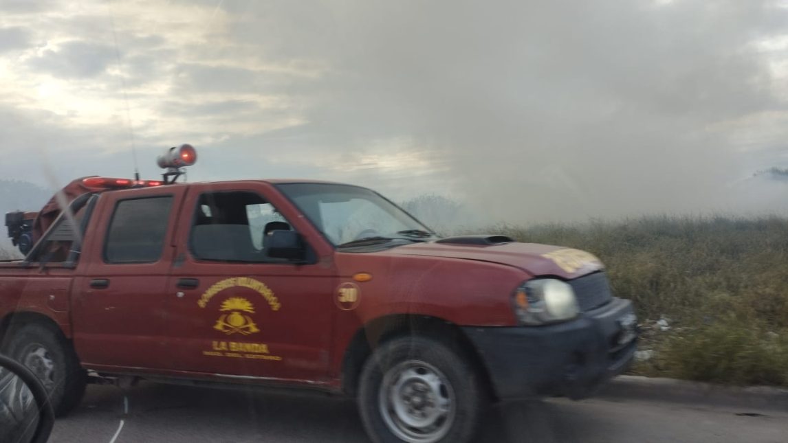 Incendio de grandes proporciones causó preocupación en La Banda