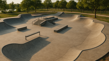 Ultiman detalles para el inicio de la construcción de la nueva pista de skate en la Costanera Sur