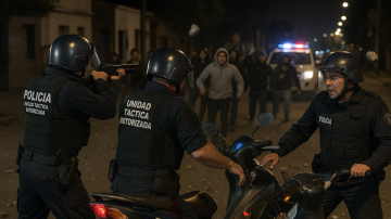 Patota atacó a dos policías que habían acudido por una denuncia en el B° Primera Junta
